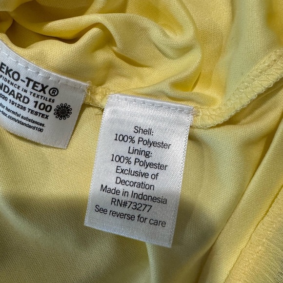 Lauren Conrad Yellow Women's Top size L - Picture 3 of 3
